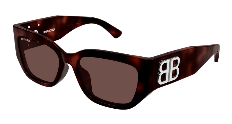 Balenciaga BB0361SK 56mm / HAVANA / BROWN