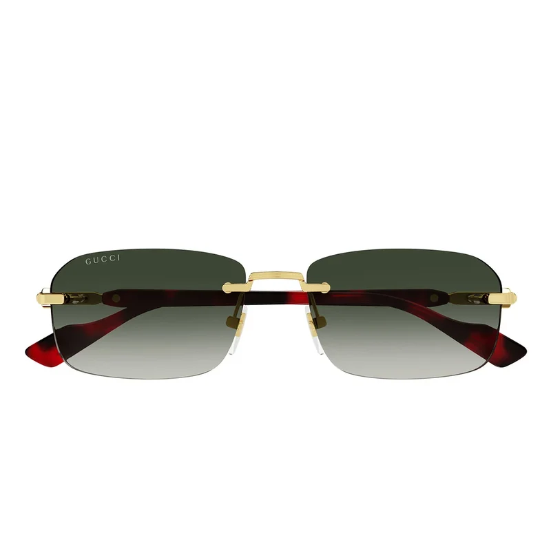 Gucci Sunglasses Gg1221 S 006 Gold/Grey Men