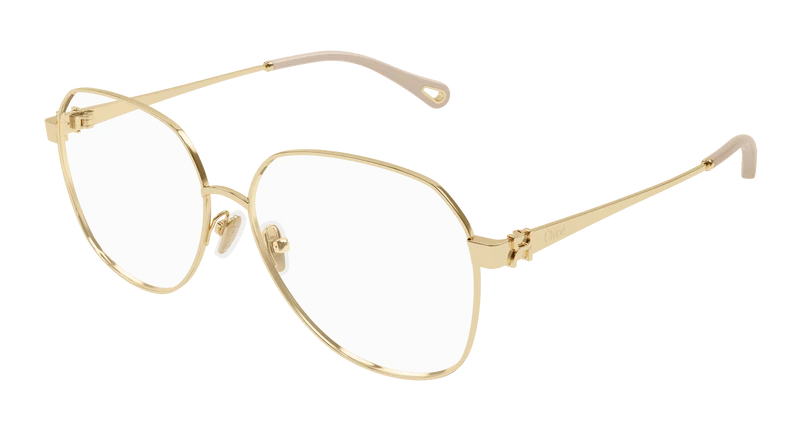 Chloé CH0307O 58mm / GOLD / TRANSPARENT