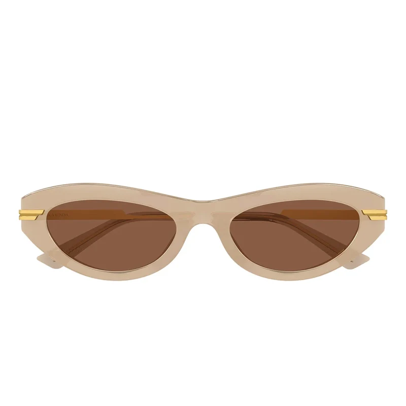 Bottega Veneta Sunglasses Bv1368 S 005 Gold/Brown Women