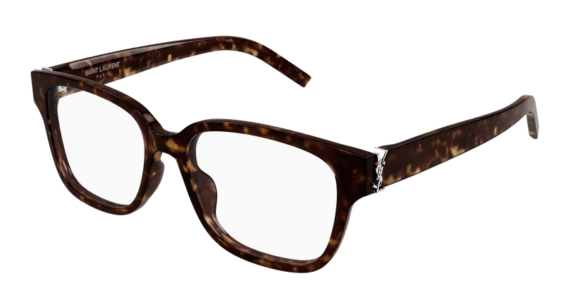 Saint Laurent SL M150-F Asian Fit 55mm / HAVANA / TRANSPARENT