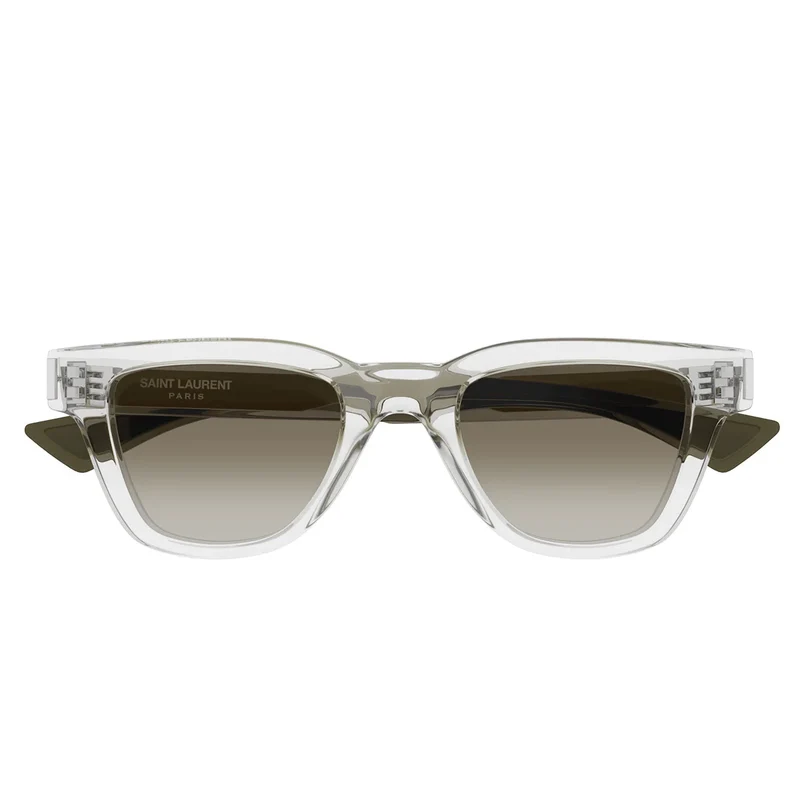 Saint Laurent Sunglasses Sl 789 Jacques 004 Transparent/Brown Men