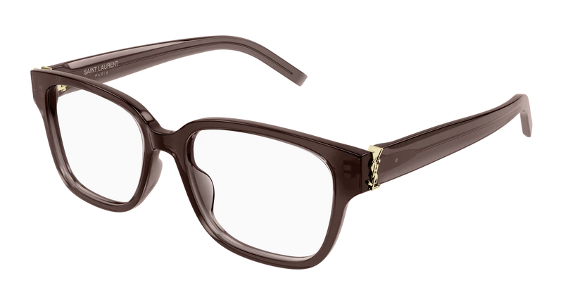 Saint Laurent SL M150 55mm / BROWN / TRANSPARENT