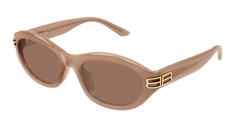 Balenciaga BB0434SK 55mm / BROWN / BROWN