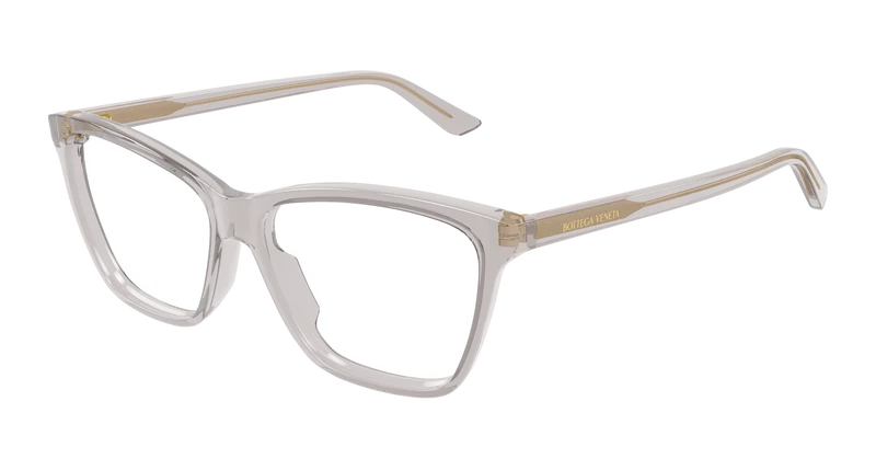 Bottega Veneta BV1421O 55mm / GREY / TRANSPARENT