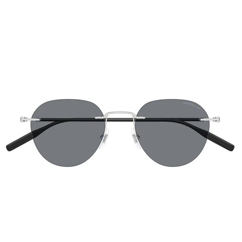 Montblanc Sunglasses Mb0428 S 002 Silver/Gray Men’s