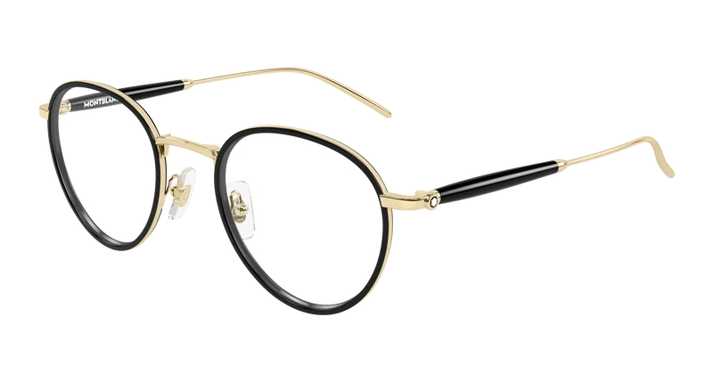 Montblanc MB0442O 49mm / GOLD / TRANSPARENT