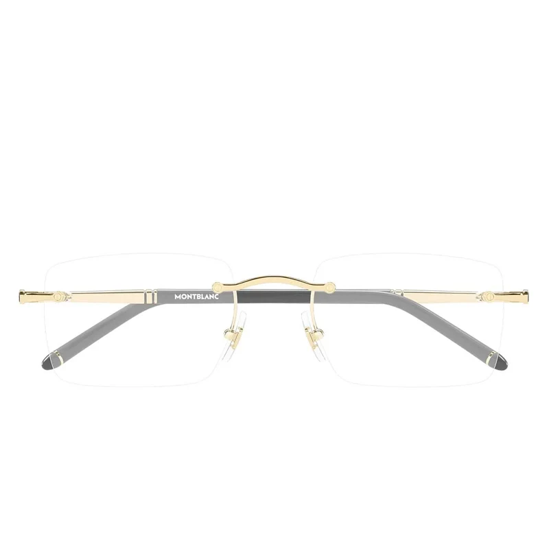 Montblanc Mb0444 O 004 Gold/Transparent Men’s Prescription Glasses
