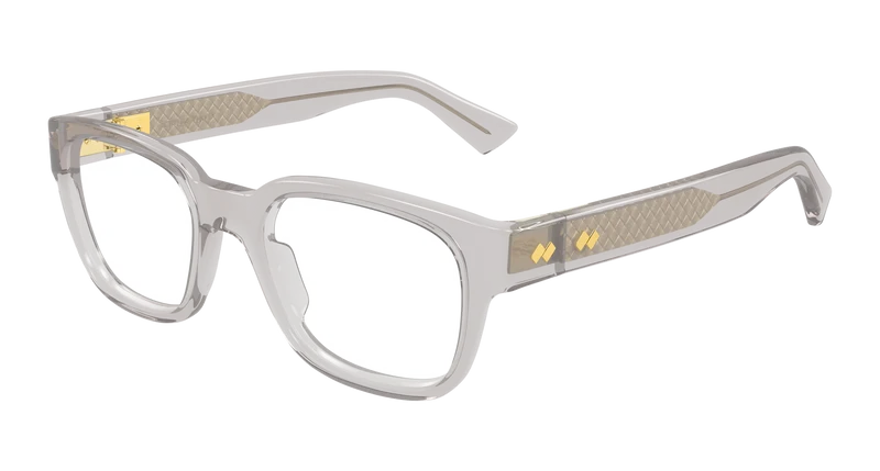 Bottega Veneta BV1403O 54mm / GREY / TRANSPARENT