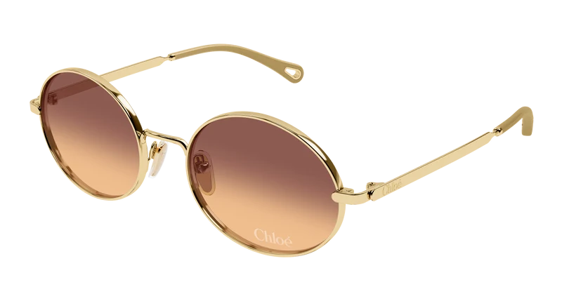 Chloé CH0326S 55mm / GOLD / BROWN