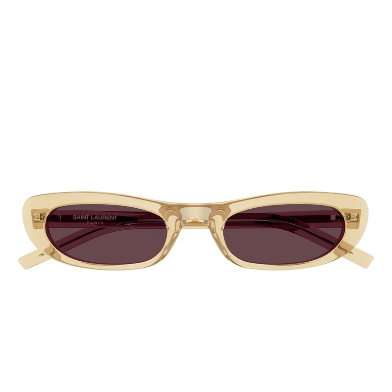 Saint Laurent Sunglasses Sl 557 Shade 007 Yellow/Purple Women