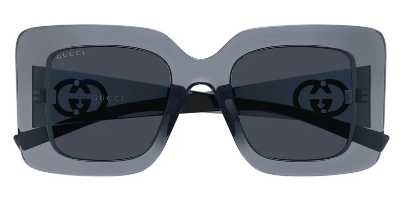 Gucci - GG2025S Gray / Blue 003 / 49-21-140