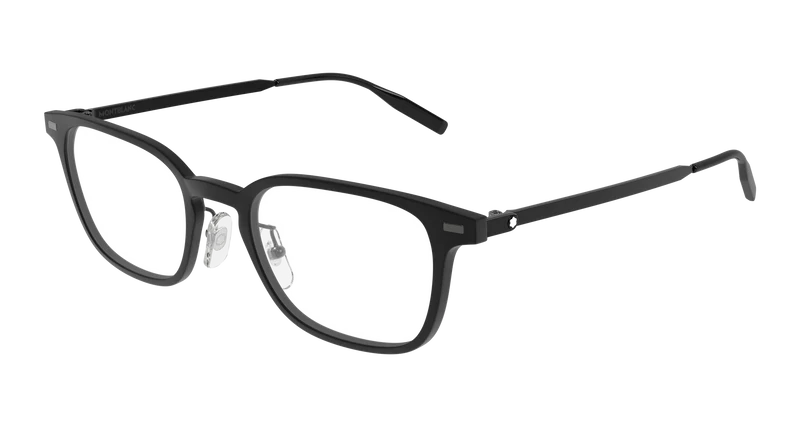 Montblanc MB0467OL 57mm / BLACK / TRANSPARENT