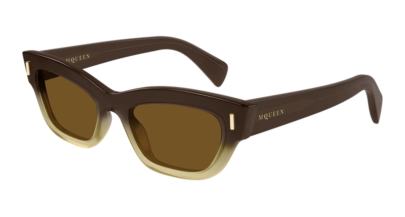 Alexander McQueen AM0548S 52mm / BROWN / BROWN