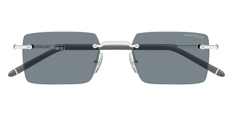 Montblanc - MB0482S Silver/Gray / Gray 002 / 53-21-145