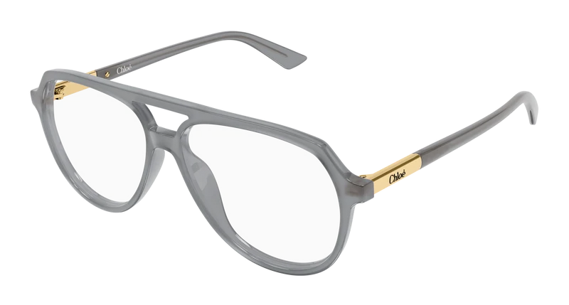 Chloé CH0366O 57mm / GREY / TRANSPARENT