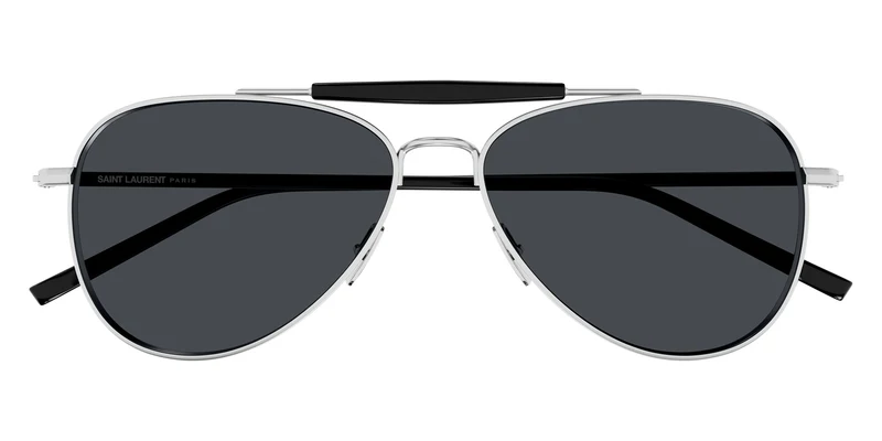 Saint Laurent - SL 864 Silver/Black / Gray 002 / 57-14-145