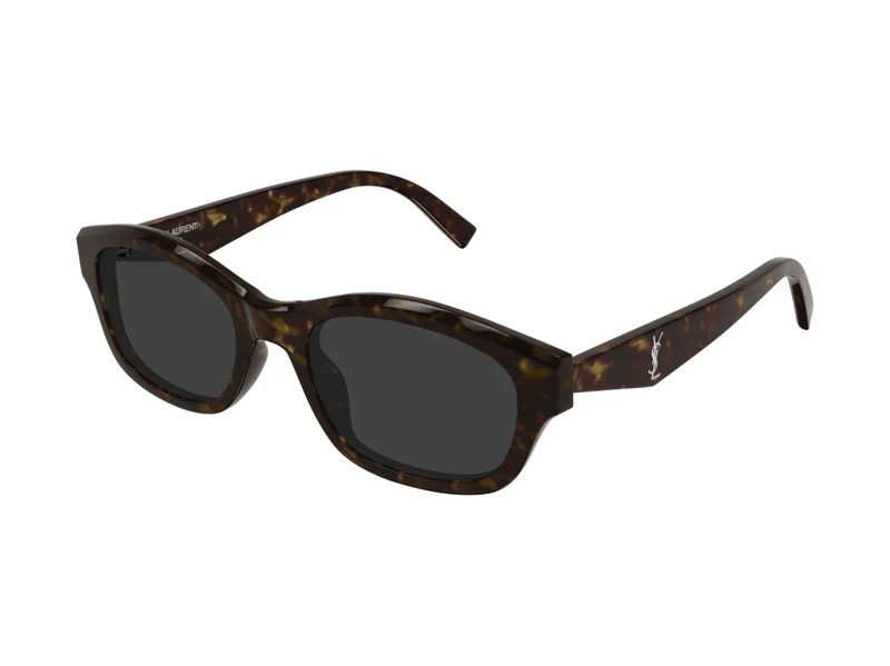 Saint Laurent Sl M172 Oversized Square Tortoiseshell Sunglasses One Size