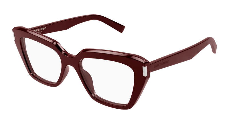 Saint Laurent SL 829 54mm / BURGUNDY / TRANSPARENT