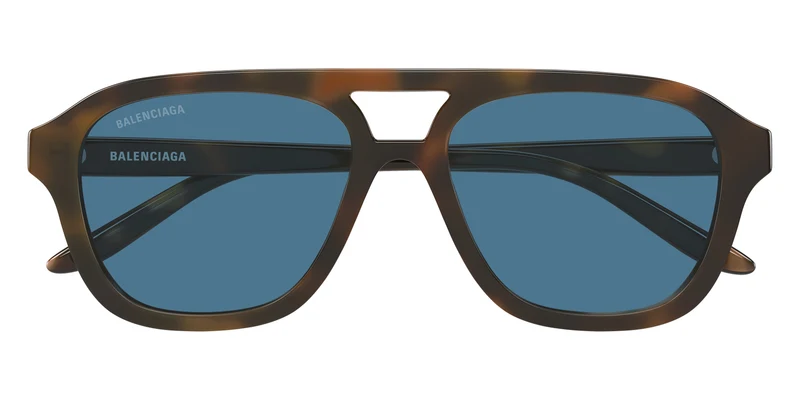 Balenciaga - BB0525S Havana / Blue 003 / 55-17-145