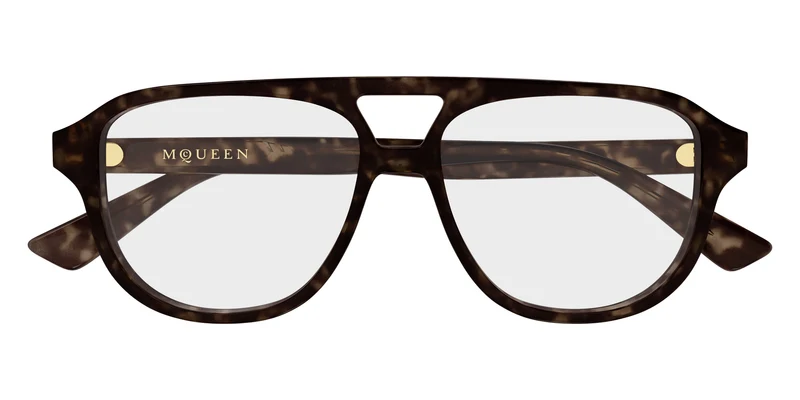 Alexander McQueen - AM0574O Havana 002 / 54-14-145