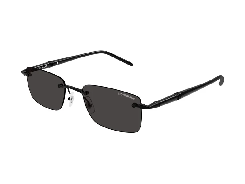 Montblanc Mb0344s Rimless Square Sunglasses One Size