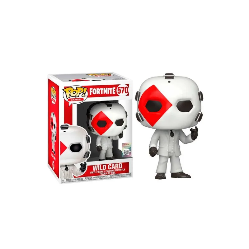 FUNKO POP GAMES: FORTNITE - COMODIN WILD CARD DIAMANTE