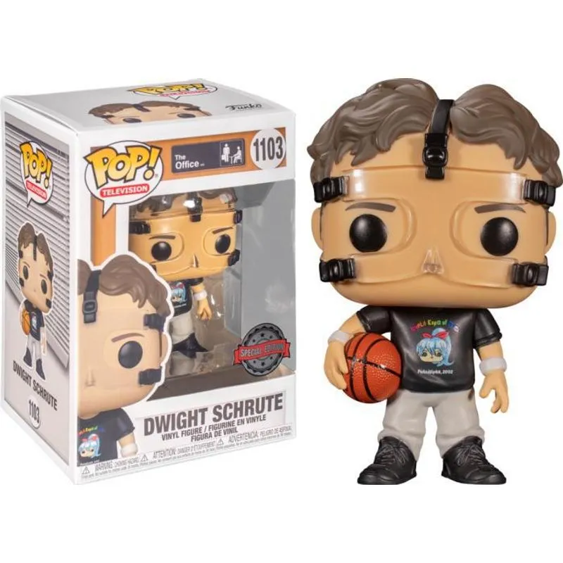 Boneco Funko Pop The Office Dwight Schrute Basketball 1103