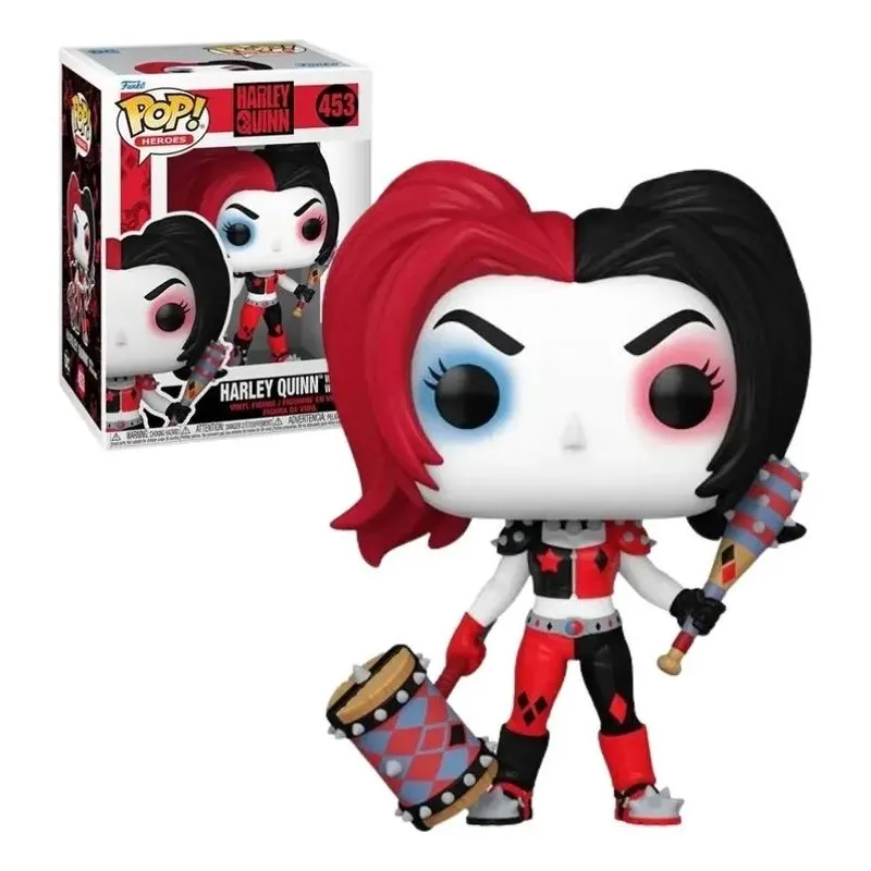 Funko Pop Heroes Alerquina 453 com Armas Harley Quinn With Weapons