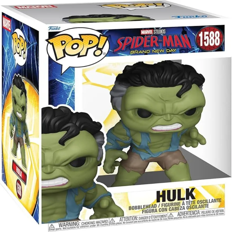 Funko Pop Hulk 1588 Spider Man Brand New Day