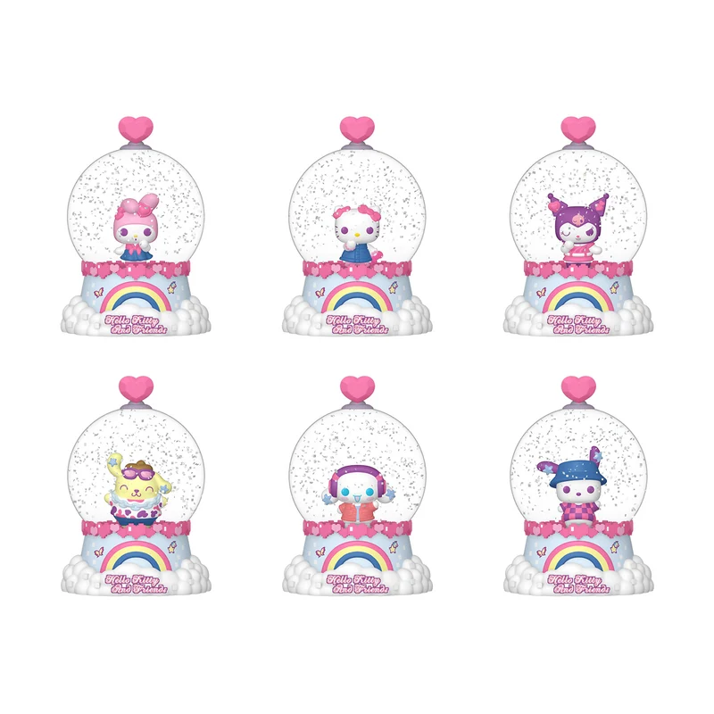 Hello Kitty and Friends - Mystery Funko Pop Glitter Schneekugel
