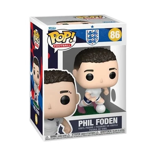 Funko Pop! - Football World Cup 2026 Vinyl Figures - Select Figure(s) #86 Phil Foden (England)