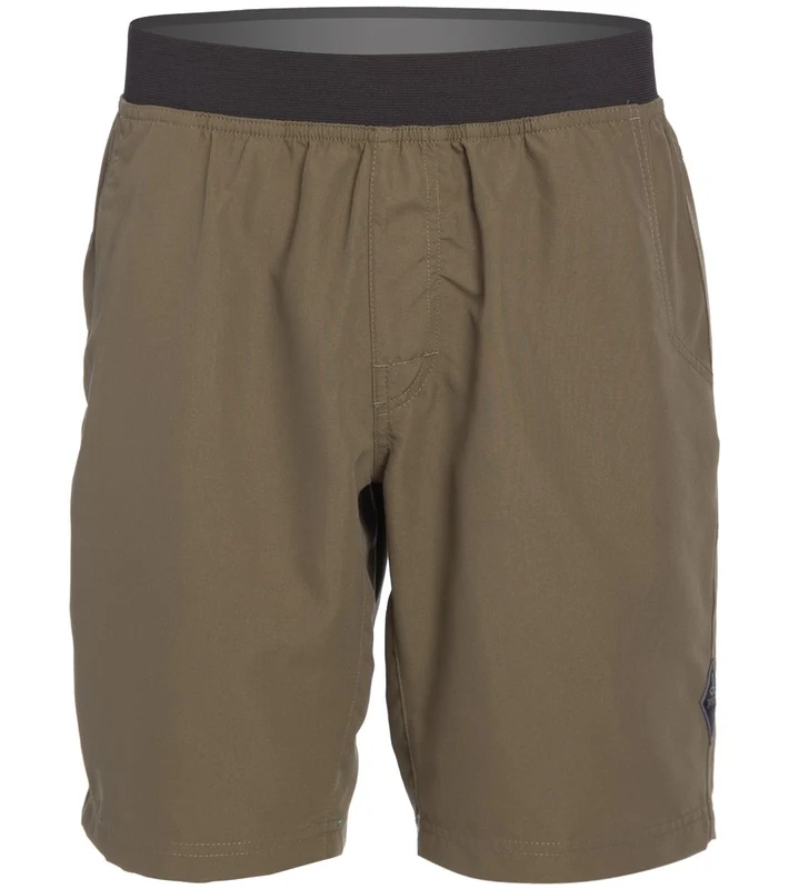 prAna Men's Mojo Yoga Shorts Cargo Green / XS