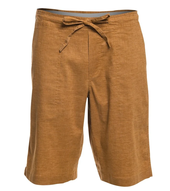 prAna Men's Sutra Yoga Shorts Dark Ginger / M