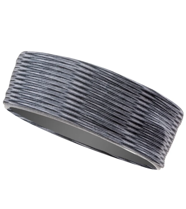 prAna Reversible Headband Charcoal Ziggie / OS