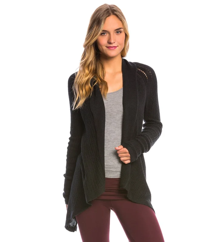 prAna Diamond Sweater Black / L