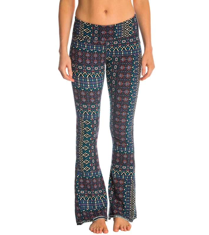 prAna Juniper Flare Yoga Pants Cove Mosaic / L