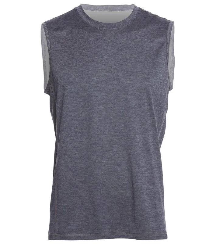 prAna Men's Hardesty Muscle Tee Gravel / M