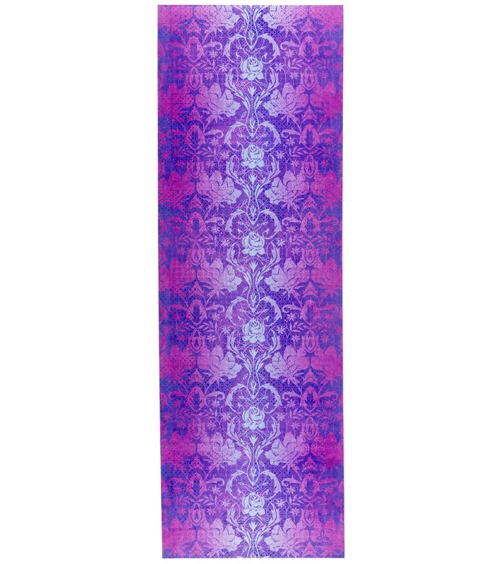 prAna Printed Microfiber Yoga Mat 72" 4mm Lavender