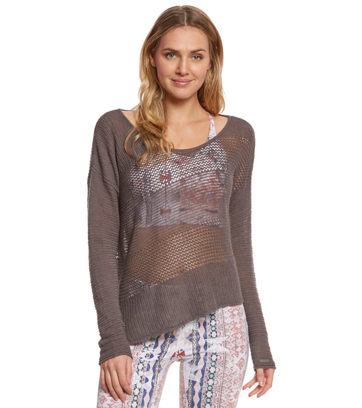 prAna Liana Pullover Coverup Moonrock / M