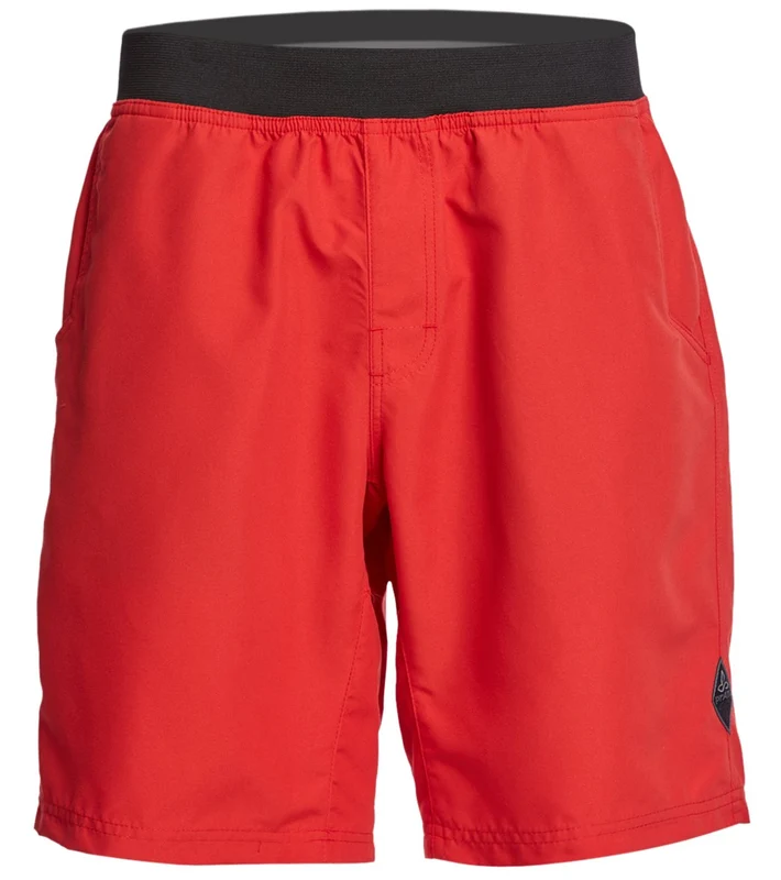 prAna Men's Mojo Yoga Shorts Red Ribbon / XXL