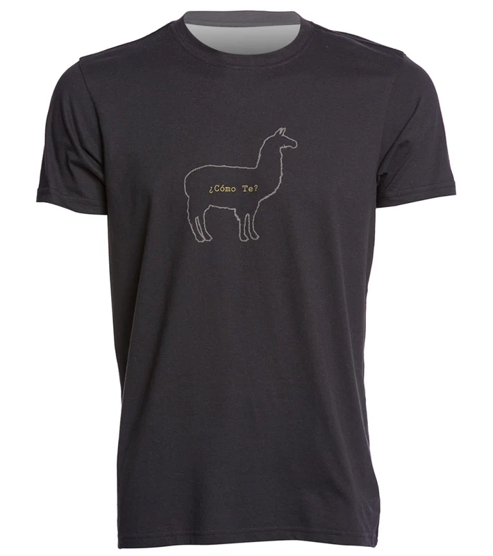 prAna Men's Journeyman Tee Como Te Black / L
