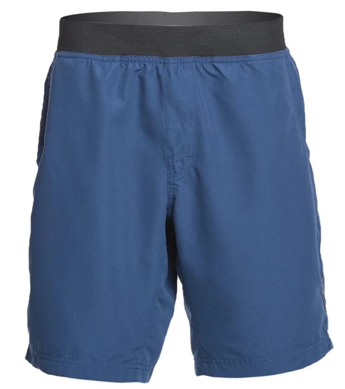 prAna Men's Mojo Yoga Shorts Dusk Blue / L