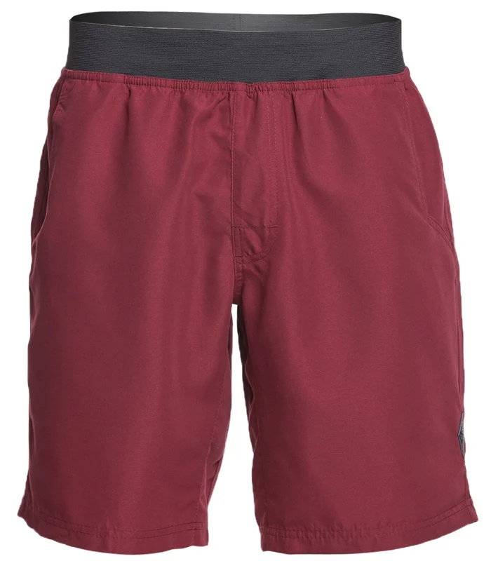 prAna Men's Mojo Yoga Shorts Nocturnal Red / M