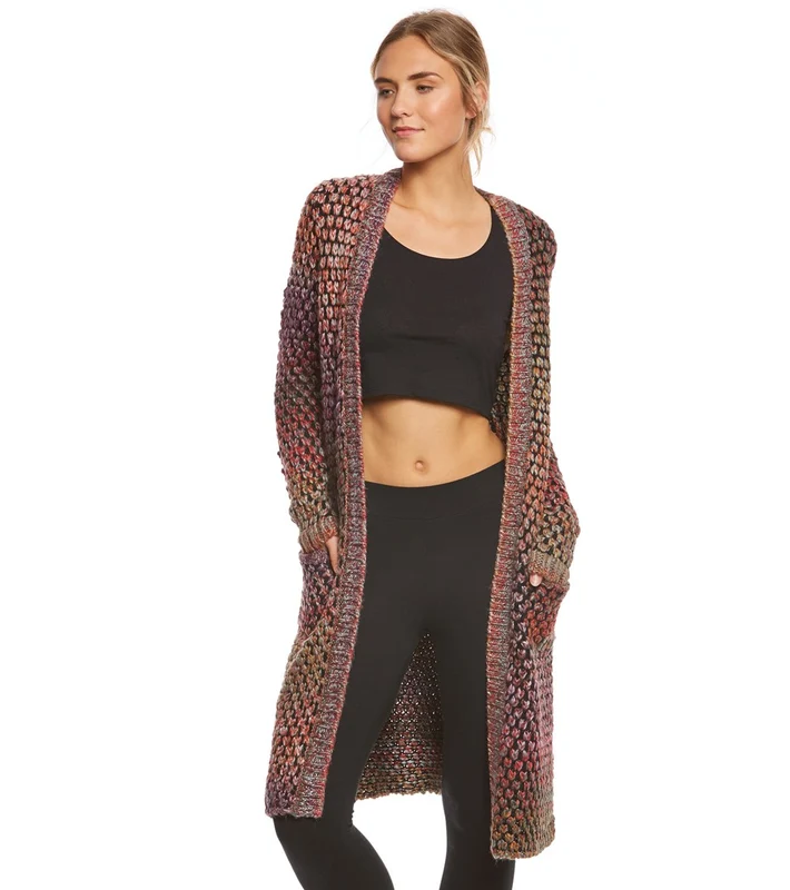 prAna Rho Duster Dark Plum / M