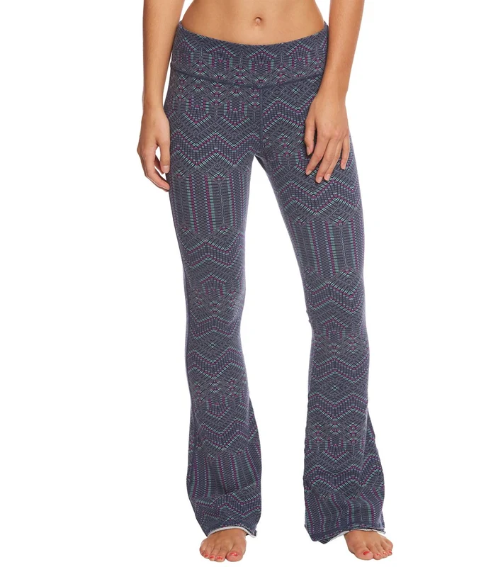 prAna Juniper Flare Yoga Pants Blue Kali / XL