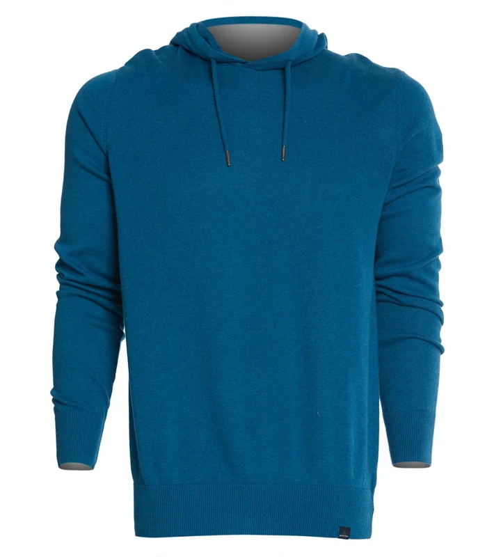 prAna Men's Throw-On Hoodie River Rock Blue / XL