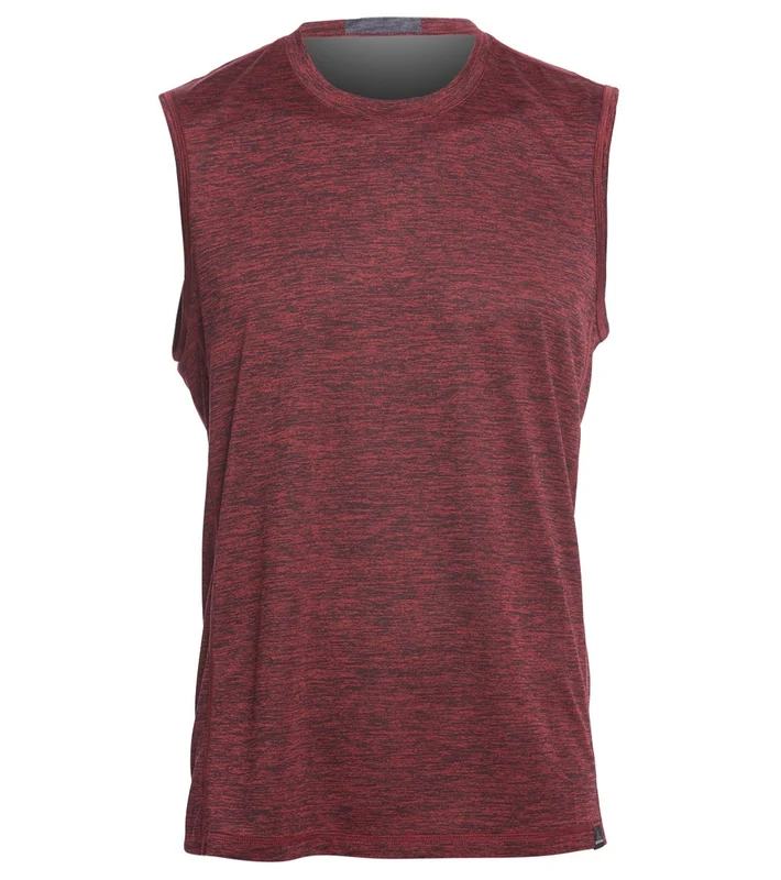 prAna Men's Hardesty Muscle Tee Nocturnal Red / XXL
