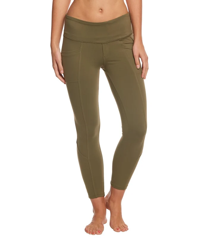 prAna Urbanite Yoga Leggings With Pockets Cargo Green / XL