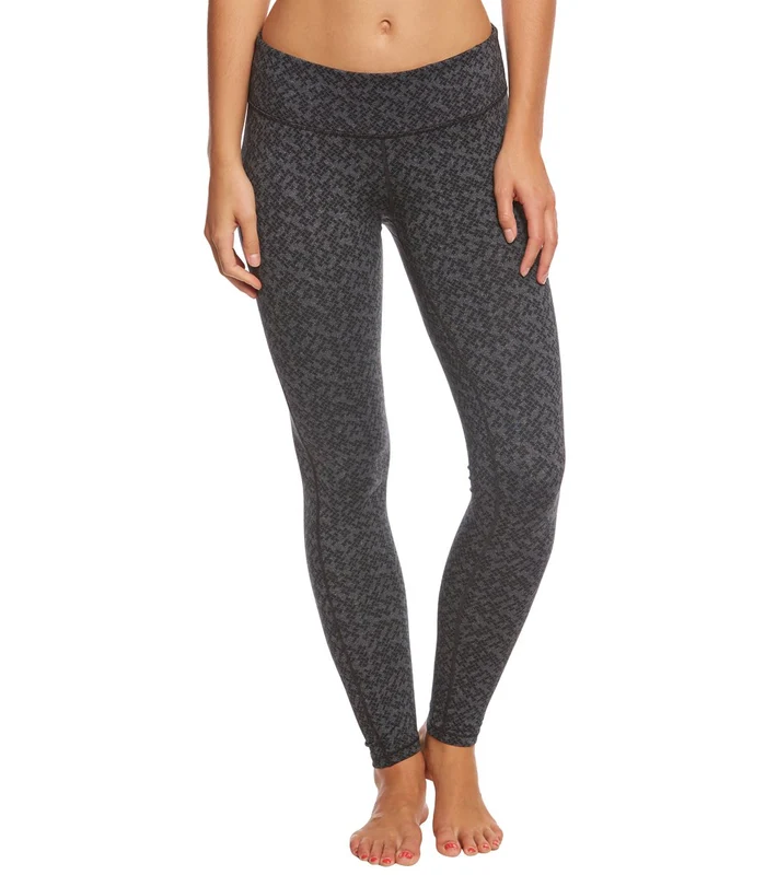 prAna Ashley Yoga Leggings Charcoal Heather Puzzled / XS